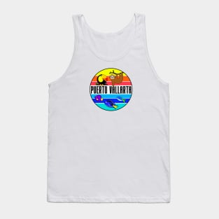 Puerto Vallarta Mexico Beach Tropical Fish Toucan Tank Top